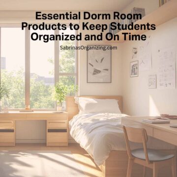 30 Essential Dorm Room Products to Keep Students Organized and On Time