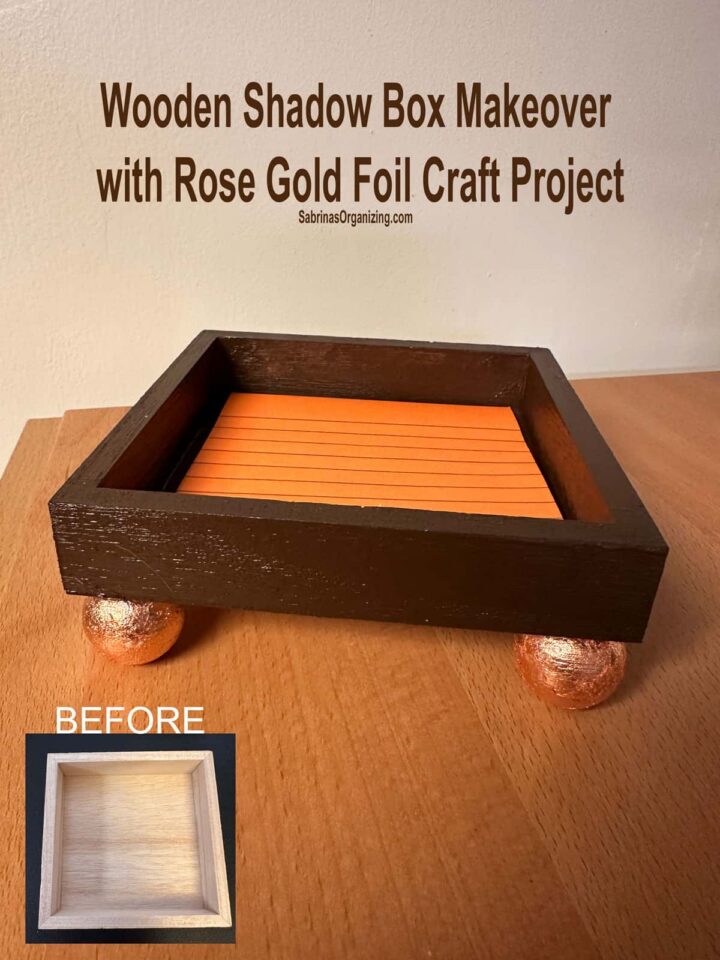 the before and after image and title at the top center - pinterest image