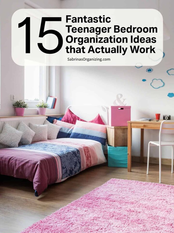 15 Fantastic Teenager Bedroom Organization Ideas that Actually Work