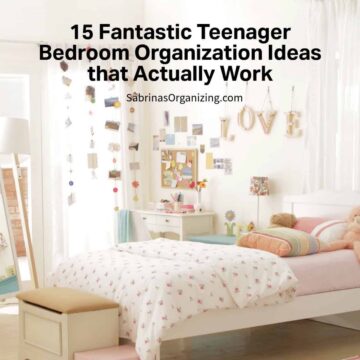 15 Fantastic Teenager Bedroom Organization Ideas that Actually Work