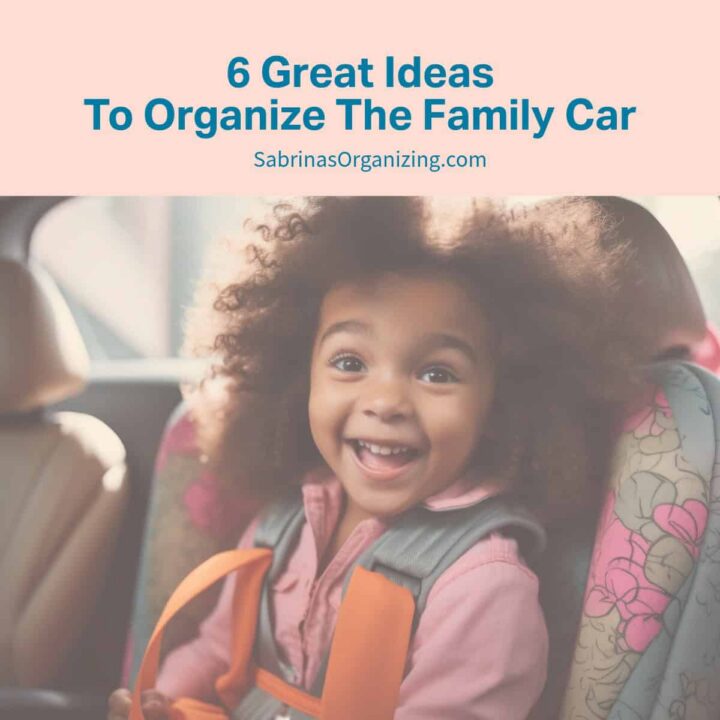 6 Great Family Car Organizing Ideas