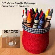 DIY Votive Candle Makeover