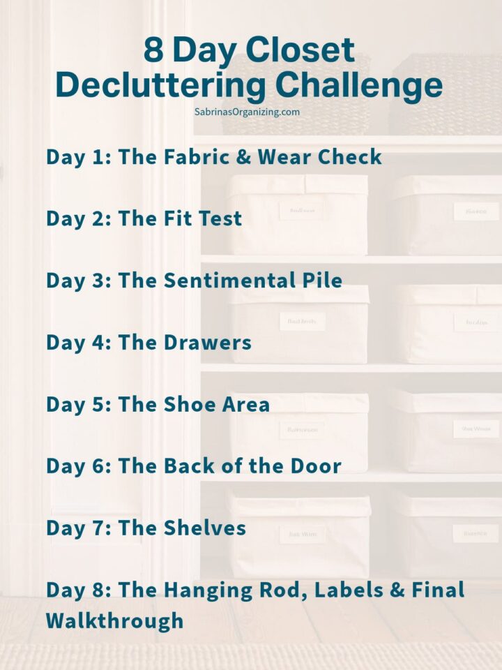 8 Days to a Closet That Actually Works