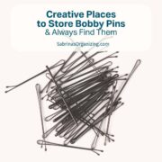 13 Creative Places to Store Bobby Pins and Never Lose Them Again