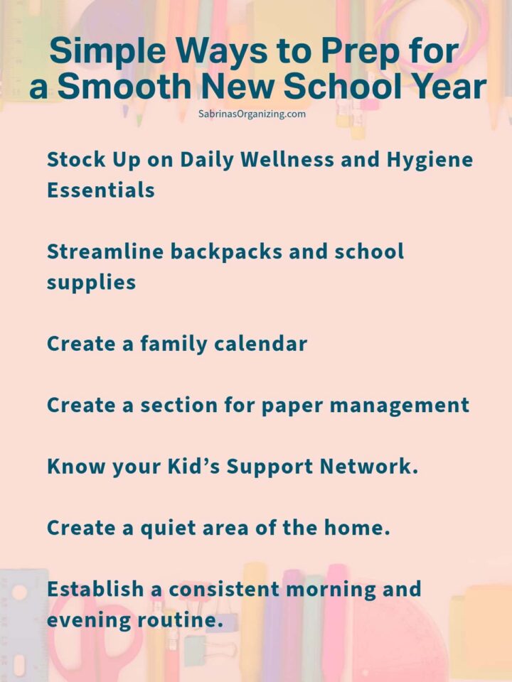 Back-to-School Organization Tips for a Stress-Free Start!