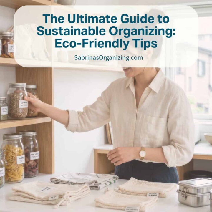The Ultimate Guide to Sustainable Organizing: Eco-Friendly Tips