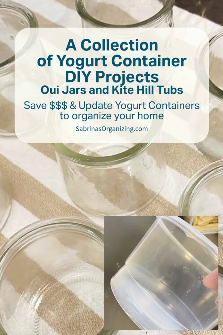 A Collection of Yogurt Container DIY Projects Oui Jars and Kite Hill Tubs pinterest size