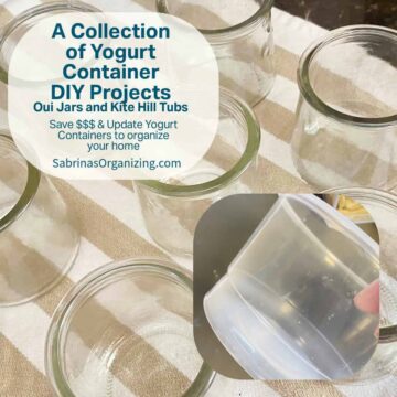 A Collection of Yogurt Container DIY Projects Oui Jars and Kite Hill Tubs
