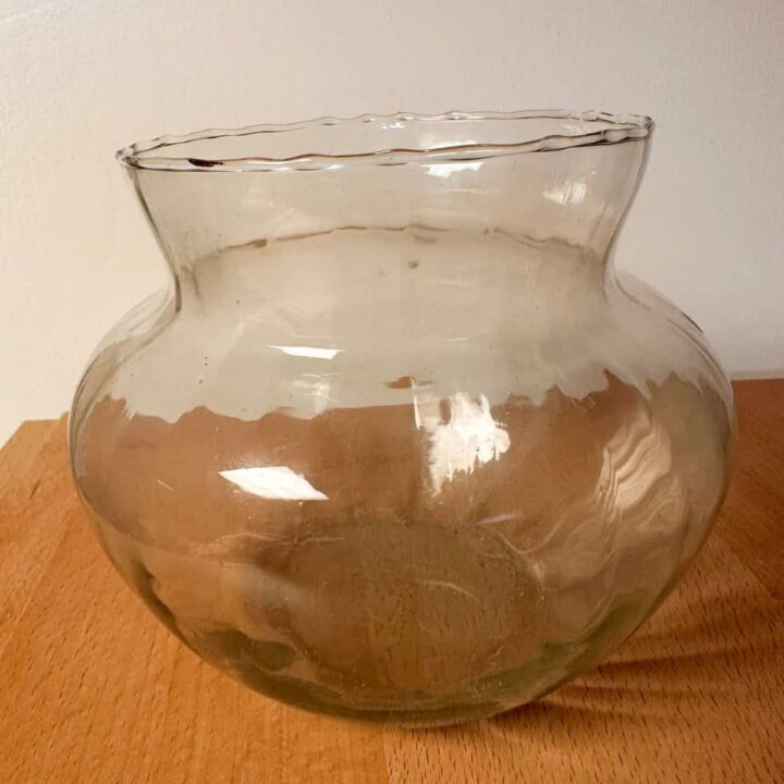 Mosaic Tile Glass Vase DIY: Pretty Storage for $10