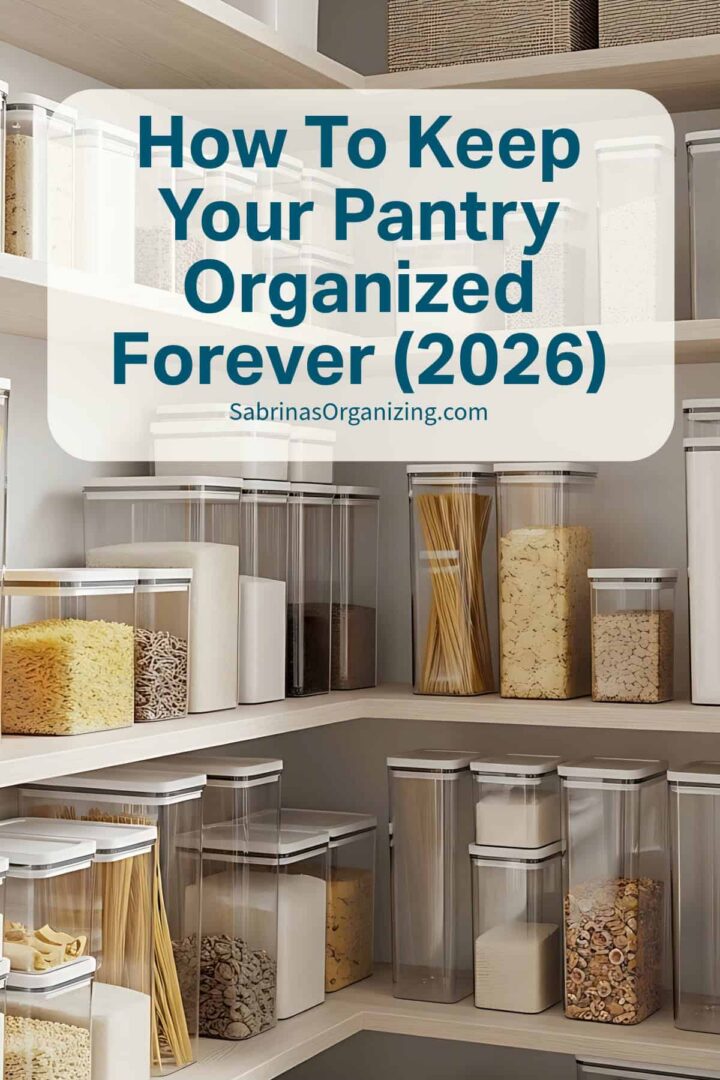 Pantry Always a Mess? How to Keep It Organized for Good
