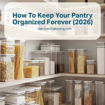 Pantry Always a Mess? How to Keep It Organized for Good